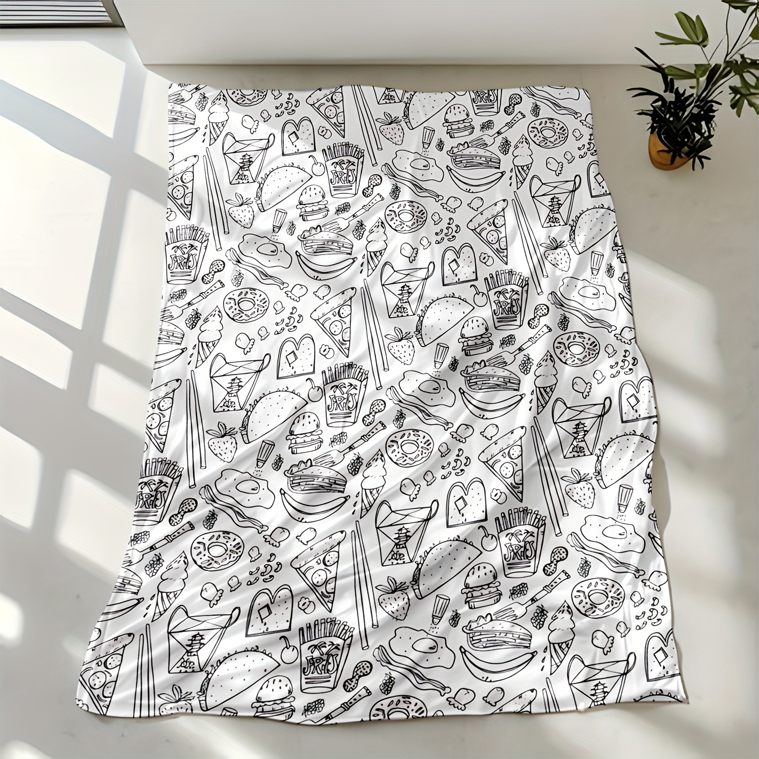 Junk Food Coloring Book Flanne – обзор и цена Food Y Snacks Coloring Book
