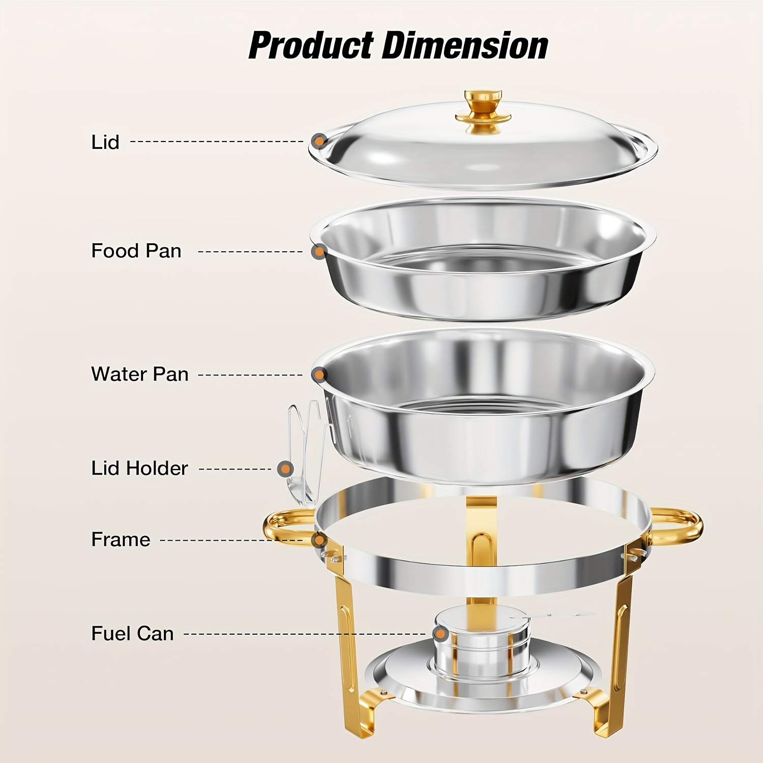 6/9QT Chafing Dishes For Buffe – обзор и цена Food Xxl